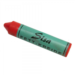 Red chalk "SISA"