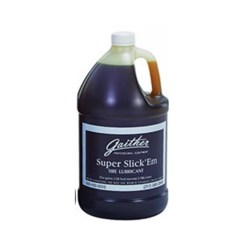Gaither Super Slick'Em Tire Lubricant - Lube for Changing Tires, Great for Mounting, Dismounting, and Bead Breaking, Case of 4-1 Gallon Bot 並行輸入品 Gaither Super Slick\u0027em Tire Lubricant - 4 Gal w⁄ Applicator| MT-RSR