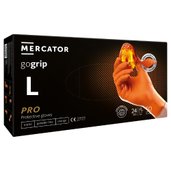 Go Grip nitrile gloves...