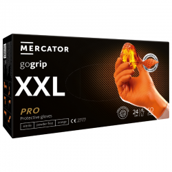 Go Grip nitrile gloves...