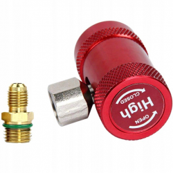 Złącze HP 1/4" do R1234yf...